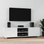 Weißer TV-Schrank aus Sperrholz, 120 x 40,5 x 35 cm von vidaXL, TV-Möbel - Ref: Foro24-342622, Preis: 115,70 €, Rabatt: %