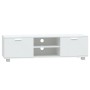 Weißer TV-Schrank aus Sperrholz, 120 x 40,5 x 35 cm von vidaXL, TV-Möbel - Ref: Foro24-342622, Preis: 117,68 €, Rabatt: %