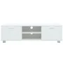 Weißer TV-Schrank aus Sperrholz, 120 x 40,5 x 35 cm von vidaXL, TV-Möbel - Ref: Foro24-342622, Preis: 115,70 €, Rabatt: %