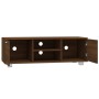 TV-Schrank aus braunem Eichensperrholz, 120 x 40,5 x 35 cm von vidaXL, TV-Möbel - Ref: Foro24-342621, Preis: 96,28 €, Rabatt: %
