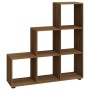 Leiterförmiges Regal aus braunem Eichensperrholz von vidaXL, Bücherregale und Regale - Ref: Foro24-342608, Preis: 98,12 €, Ra...