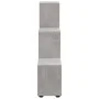 Concrete gray plywood ladder-shaped shelving unit by vidaXL, Bookcases and shelves - Ref: Foro24-342604, Price: 87,30 €, Disc...