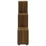 Estantería forma de escalera madera contrachapada roble marrón de vidaXL, Librerías y estanterías - Ref: Foro24-342608, Preci...