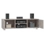 TV-Schrank aus betongrauem Sperrholz, 140 x 40,5 x 35 cm von vidaXL, TV-Möbel - Ref: Foro24-342625, Preis: 88,31 €, Rabatt: %