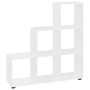 Leiterförmiges Regal aus glänzend weißem Sperrholz von vidaXL, Bücherregale und Regale - Ref: Foro24-342605, Preis: 86,43 €, ...