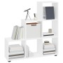 Leiterförmiges Regal aus glänzend weißem Sperrholz von vidaXL, Bücherregale und Regale - Ref: Foro24-342605, Preis: 86,43 €, ...