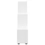 Ladder-shaped shelving made of glossy white plywood by vidaXL, Bookcases and shelves - Ref: Foro24-342605, Price: 84,91 €, Di...