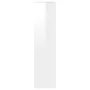 Mueble zapatero con espejo 2 niveles blanco brillo 63x17x67 cm de vidaXL, Zapateros y organizadores de calzado - Ref: Foro24-...