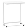 White plywood side table with wheels 55x35x70 cm by vidaXL, Coffee table - Ref: Foro24-343103, Price: 42,51 €, Discount: %