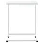 Weißer Beistelltisch aus Sperrholz mit Rollen 55x35x70 cm von vidaXL, Couchtisch - Ref: Foro24-343103, Preis: 41,68 €, Rabatt: %