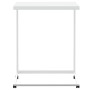 White plywood side table with wheels 55x35x70 cm by vidaXL, Coffee table - Ref: Foro24-343103, Price: 42,51 €, Discount: %