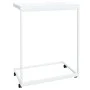 Weißer Beistelltisch aus Sperrholz mit Rollen 55x35x70 cm von vidaXL, Couchtisch - Ref: Foro24-343103, Preis: 41,68 €, Rabatt: %