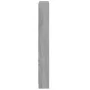 Mueble zapatero madera contrachapada gris Sonoma 59x17x150 cm de vidaXL, Zapateros y organizadores de calzado - Ref: Foro24-3...