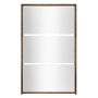 Mueble zapatero y espejo 3 niveles roble ahumado 63x17x102,5 cm by vidaXL, Shoe racks and shoe organizers - Ref: Foro24-34263...