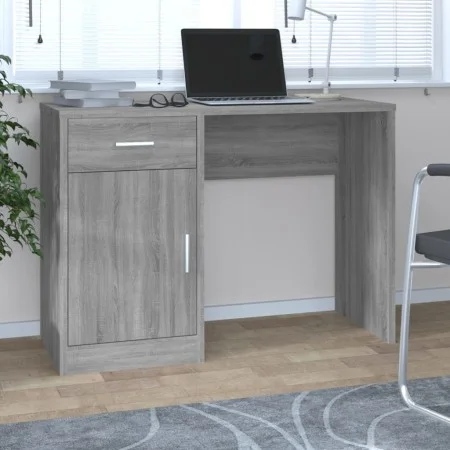 Schreibtisch mit Schublade und Sperrholzschrank 100x40x73 cm von vidaXL, Schreibtische - Ref: Foro24-342657, Preis: 101,07 €,...