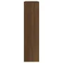 Shoe cabinet with mirror 2 levels brown oak 63x17x67 cm by vidaXL, Shoe racks and shoe organizers - Ref: Foro24-342634, Price...