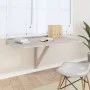 Concrete gray plywood folding wall table 100x60x56 cm by vidaXL, Folding tables - Ref: Foro24-342648, Price: 78,21 €, Discoun...