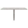 Mesa de pared plegable contrachapada gris hormigón 100x60x56 cm