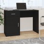Schreibtisch mit Schublade und schwarzem Holzschrank 100x40x73 cm von vidaXL, Schreibtische - Ref: Foro24-342653, Preis: 85,8...
