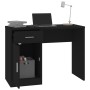 Schreibtisch mit Schublade und schwarzem Holzschrank 100x40x73 cm von vidaXL, Schreibtische - Ref: Foro24-342653, Preis: 85,8...