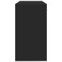Desk with drawer and black wooden cabinet 100x40x73 cm by vidaXL, Desks - Ref: Foro24-342653, Price: 84,57 €, Discount: %