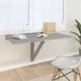 Mesa de pared plegable contrachapada gris Sonoma 100x60x56 cm de vidaXL, Mesas plegables - Ref: Foro24-342651, Precio: 65,17 ...