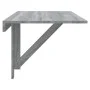 Mesa de pared plegable contrachapada gris Sonoma 100x60x56 cm de vidaXL, Mesas plegables - Ref: Foro24-342651, Precio: 65,17 ...