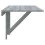 Sonoma gray plywood folding wall table 100x60x56 cm by vidaXL, Folding tables - Ref: Foro24-342651, Price: 62,57 €, Discount: %