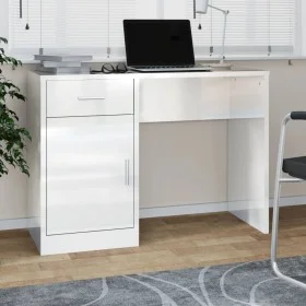 Desk with drawer and plywood cabinet 100x40x73 cm by vidaXL, Desks - Ref: Foro24-342655, Price: 108,88 €, Discount: %