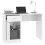 Desk with drawer and plywood cabinet 100x40x73 cm by vidaXL, Desks - Ref: Foro24-342655, Price: 98,53 €, Discount: %
