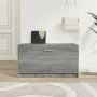 Sonoma gray plywood shoe bench 80x24x45 cm by vidaXL, Shoe racks and shoe organizers - Ref: Foro24-342645, Price: 68,55 €, Di...