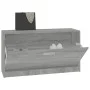 Sonoma gray plywood shoe bench 80x24x45 cm by vidaXL, Shoe racks and shoe organizers - Ref: Foro24-342645, Price: 68,55 €, Di...