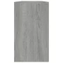 Sonoma gray plywood shoe bench 80x24x45 cm by vidaXL, Shoe racks and shoe organizers - Ref: Foro24-342645, Price: 68,55 €, Di...