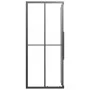 Cabina de ducha ESG esmerilado negro 90x70x180 cm de vidaXL, Puertas de ducha - Ref: Foro24-151858, Precio: 334,19 €, Descuen...