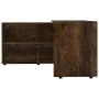Eckschreibtisch aus geräuchertem Eichensperrholz von vidaXL, Schreibtische - Ref: Foro24-342662, Preis: 166,62 €, Rabatt: %