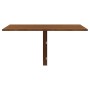 Mesa de pared plegable contrachapada marrón roble 100x60x56 cm de vidaXL, Mesas plegables - Ref: Foro24-342652, Precio: 88,77 €