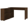 Oak Brown Plywood Corner Desk by vidaXL, Desks - Ref: Foro24-342664, Price: 121,92 €, Discount: %