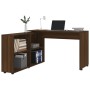 Oak Brown Plywood Corner Desk by vidaXL, Desks - Ref: Foro24-342664, Price: 121,92 €, Discount: %