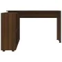 Eckschreibtisch aus braunem Eichensperrholz von vidaXL, Schreibtische - Ref: Foro24-342664, Preis: 113,97 €, Rabatt: %