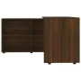 Eckschreibtisch aus braunem Eichensperrholz von vidaXL, Schreibtische - Ref: Foro24-342664, Preis: 113,97 €, Rabatt: %