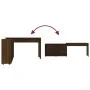 Eckschreibtisch aus braunem Eichensperrholz von vidaXL, Schreibtische - Ref: Foro24-342664, Preis: 113,97 €, Rabatt: %