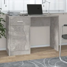 Desk with drawer and plywood cabinet 100x40x73 cm by vidaXL, Desks - Ref: Foro24-342654, Price: 89,47 €, Discount: %