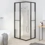 Cabina de ducha ESG semiesmerilado negro 80x70x180 cm de vidaXL, Puertas de ducha - Ref: Foro24-151852, Precio: 248,00 €, Des...