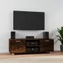TV-Schrank aus geräuchertem Eichensperrholz, 120 x 40,5 x 35 cm von vidaXL, TV-Möbel - Ref: Foro24-342619, Preis: 93,80 €, Ra...