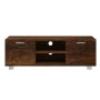 TV-Schrank aus geräuchertem Eichensperrholz, 120 x 40,5 x 35 cm von vidaXL, TV-Möbel - Ref: Foro24-342619, Preis: 95,21 €, Ra...