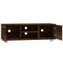 TV-Schrank aus geräuchertem Eichensperrholz, 120 x 40,5 x 35 cm von vidaXL, TV-Möbel - Ref: Foro24-342619, Preis: 95,21 €, Ra...