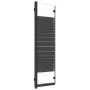 Folding shower screen with 3 black ESG panels 130x130 cm by vidaXL, shower doors - Ref: Foro24-151864, Price: 173,97 €, Disco...
