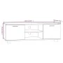 TV-Schrank aus geräuchertem Eichensperrholz, 120 x 40,5 x 35 cm von vidaXL, TV-Möbel - Ref: Foro24-342619, Preis: 93,80 €, Ra...