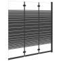 3-Paneel-Faltduschkabine ESG schwarz 130x130 cm von vidaXL, Duschtüren - Ref: Foro24-151864, Preis: 165,93 €, Rabatt: %