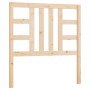 Solid pine wood bed headboard 96x4x100 cm by vidaXL, Headboards and footboards - Ref: Foro24-817820, Price: 25,75 €, Discount: %